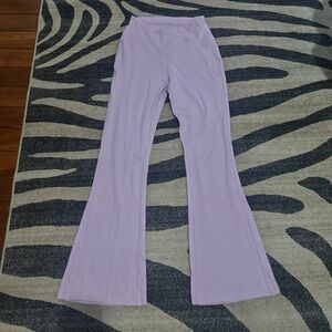 Lavender Flared Pants